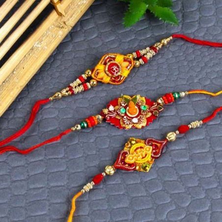 Three Traditional Rakhi