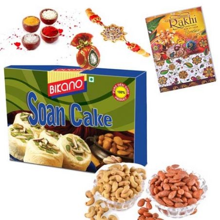 Bikano Gourmet Bag and Kaju katli-Rakhi special