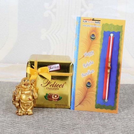 Felicci Chocolate Box with Rakhi