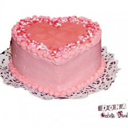 Strawberry Cake  - 1 kg (Dona Cakes World)