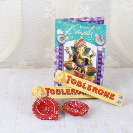 Ferrero Rocher Chocolate Gift Pack with Diwali Card