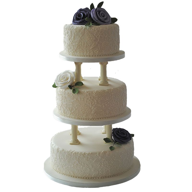 3 in 5 in 6 in Wedding Grecian Cake Pillar Set 4 pcs | Shopee Malaysia