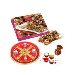 Bikanervala Dhoda  with Bhaidooj puja thali