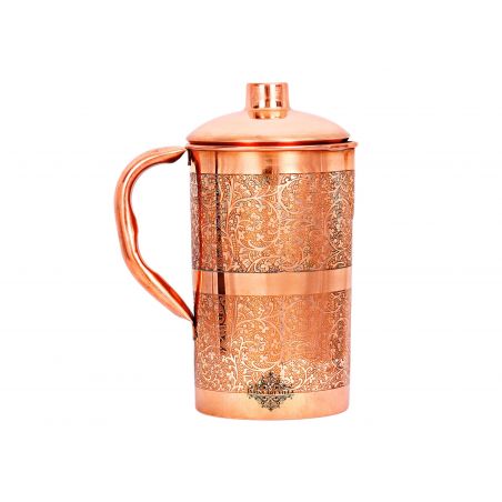 Embossed water jug