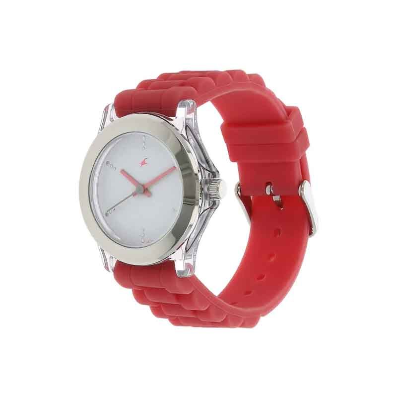 fastrack white watch