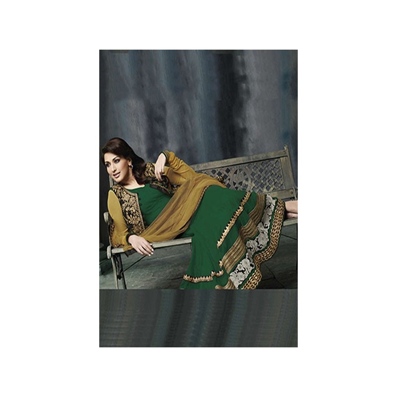 Lovely Green Anarkali