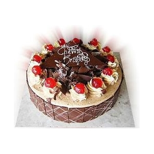 Surprising X mas Treat of Black Forest Cake to India
