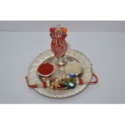 Peacock Rakhi Thali