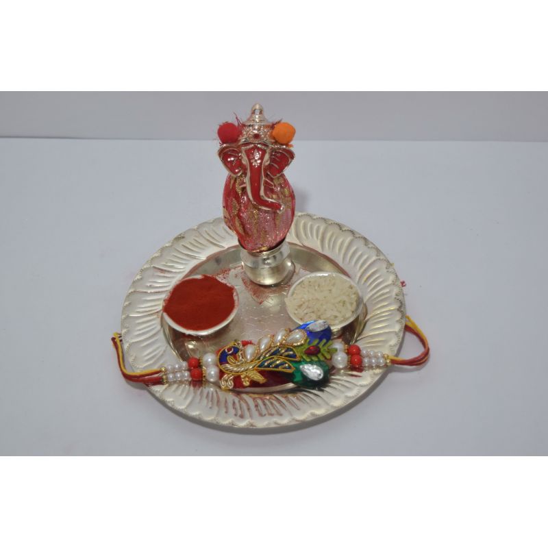 Peacock Rakhi Thali