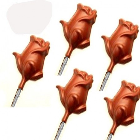 Sugarfree Set of 10 Rose Lollies