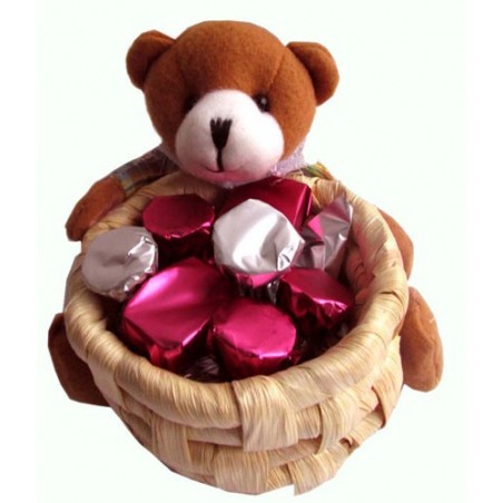 Teddy with Basket